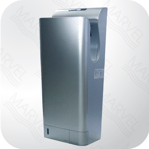 Jet Hand-dryer รุ่น MH-113 เครื่องเป่ามืออัตโนมัติ เป่ามือ  MARVEL  ระบบพลังแรงลม  Jet ลม 2 ทิศทาง  Automatic hand dryer MARVEL เป่ามือระบบอินฟาเรด ระบบเป่ามือแห้งเร็ว  มาตรฐาน GMP, HACCP ผู้เชี่ยวชาญด้านสุขภัณฑ์อัตโนมัติ ระบบอินฟาเรด เซนเซอร์  sensor ทำงาน เปิด ปิด อัตโนมัติ Automatic sensor บริษัท มาร์เวล เทคโนโลยี จำกัด Tel 029785650-2